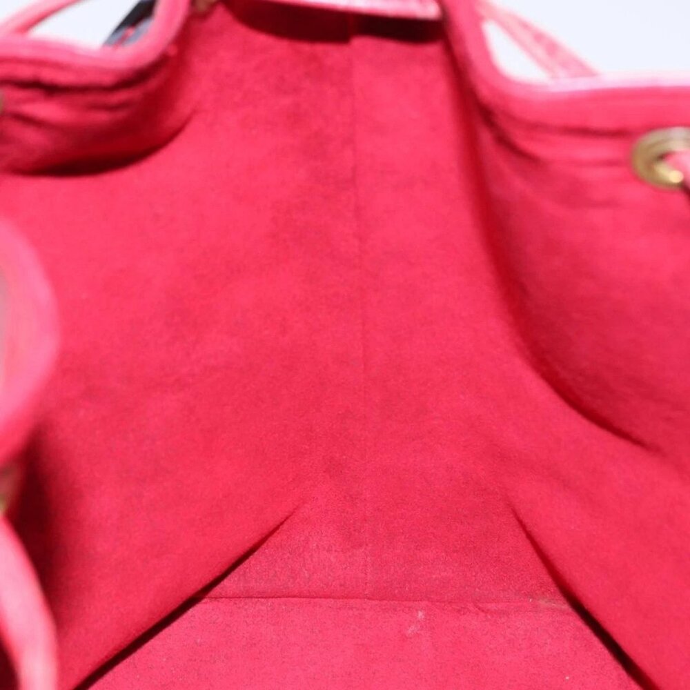 LOUIS VUITTON Epi Petit Noe Shoulder Bag Red M44107 LV Auth 77898 - Picture 12 of 16